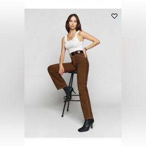 Reformation Cowboy High Rise Straight Jeans